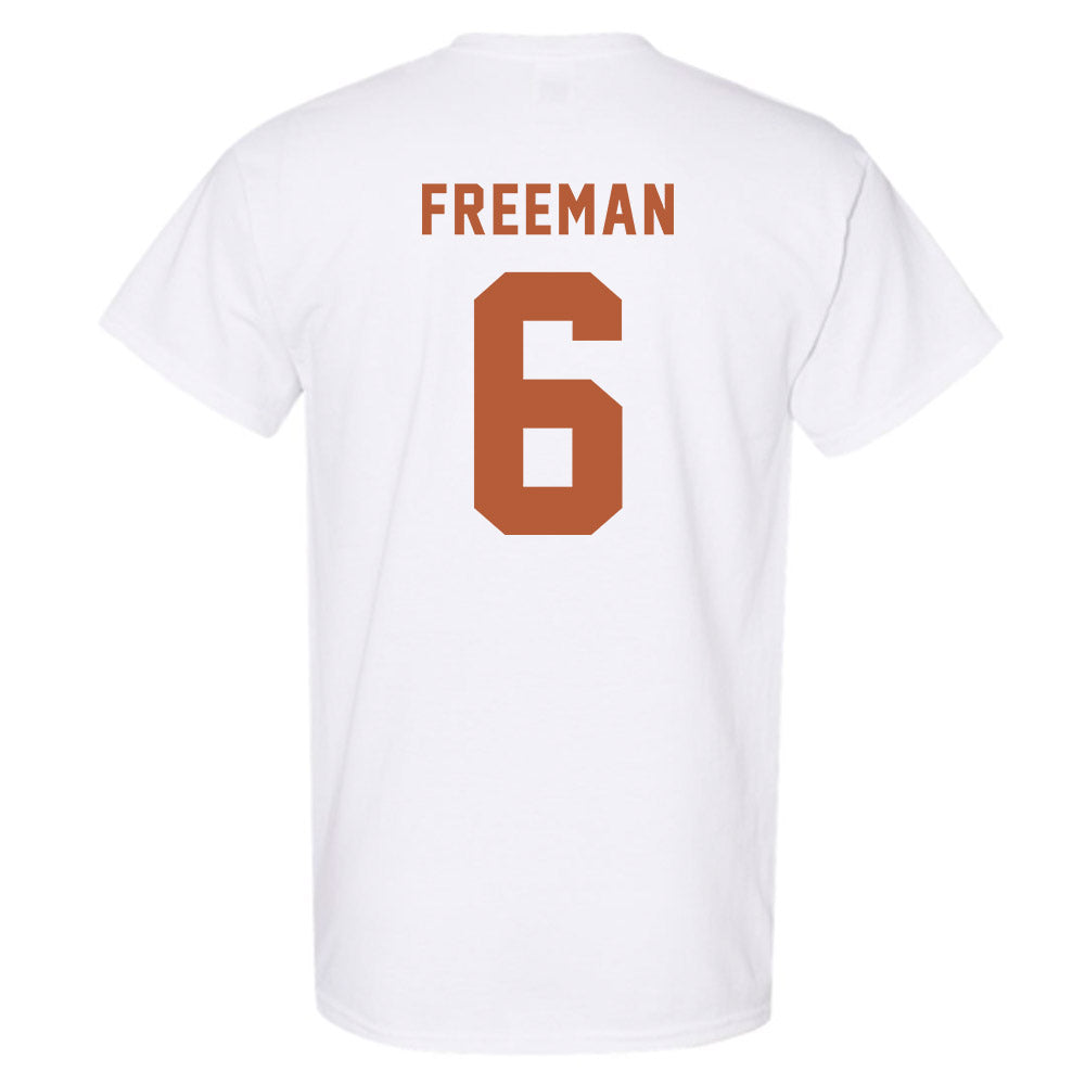 Texas - NCAA Men's Basketball : Elyjah Freeman - Classic Shersey T-Shirt-1