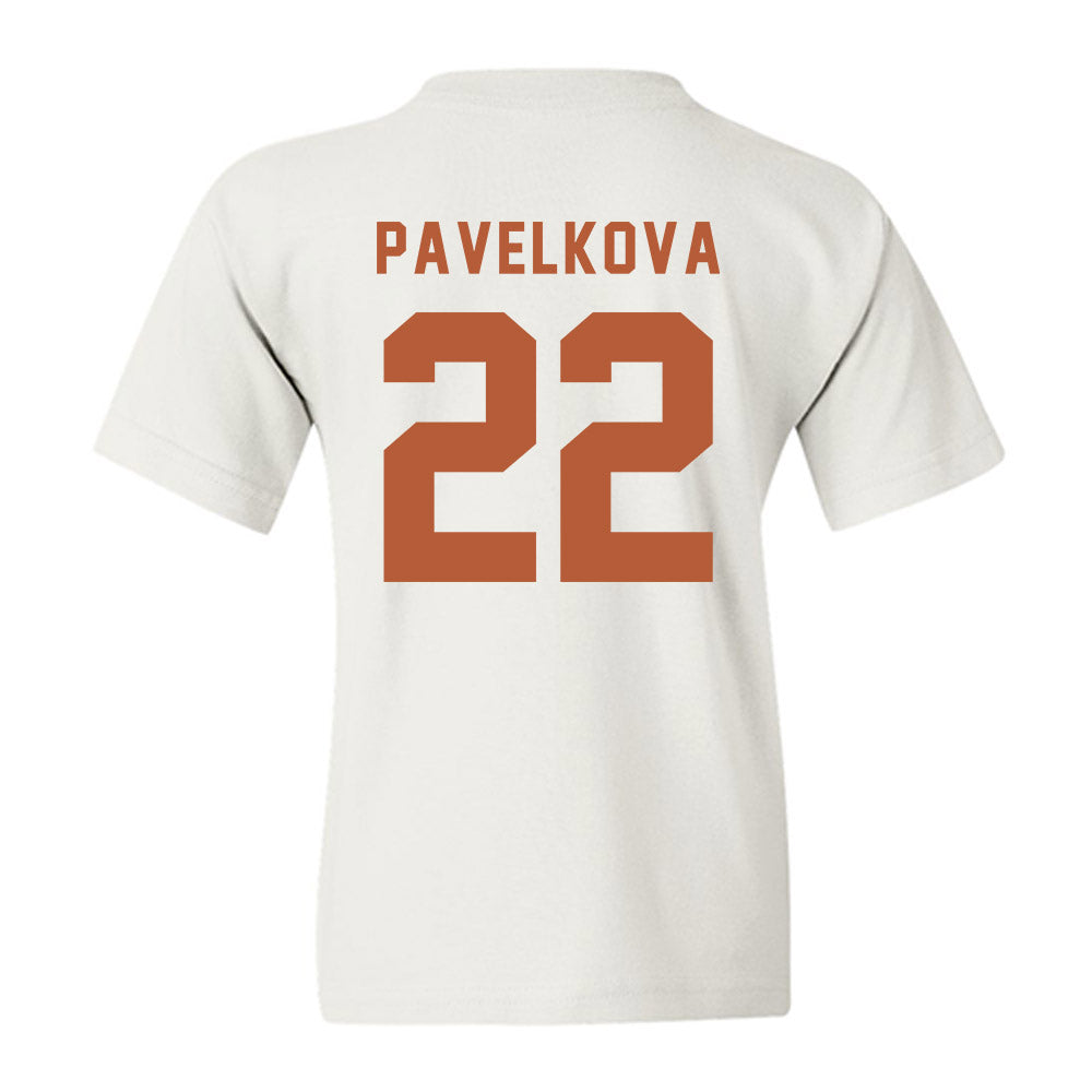 Texas - NCAA Beach Volleyball : Anna Pavelkova - Classic Shersey Youth T-Shirt-1