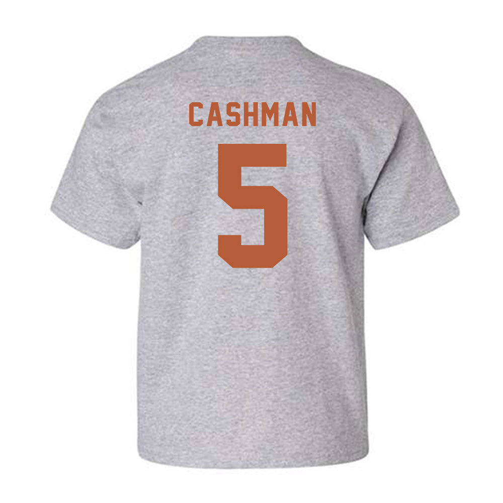 Texas - NCAA Women's Soccer : Ava Cashman - Classic Shersey Youth T-Shirt-1