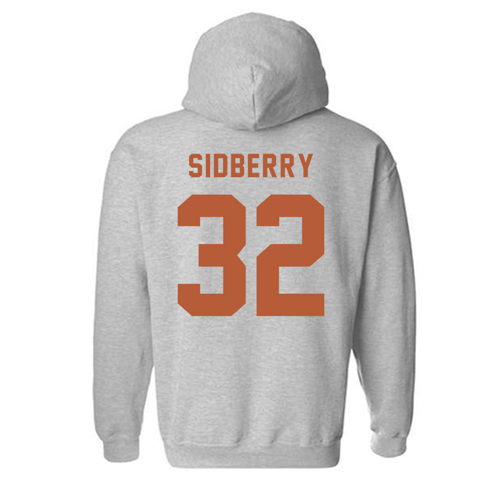 Texas - NCAA Women's Basketball : Teya Sidberry - Classic Shersey Hooded Sweatshirt-1