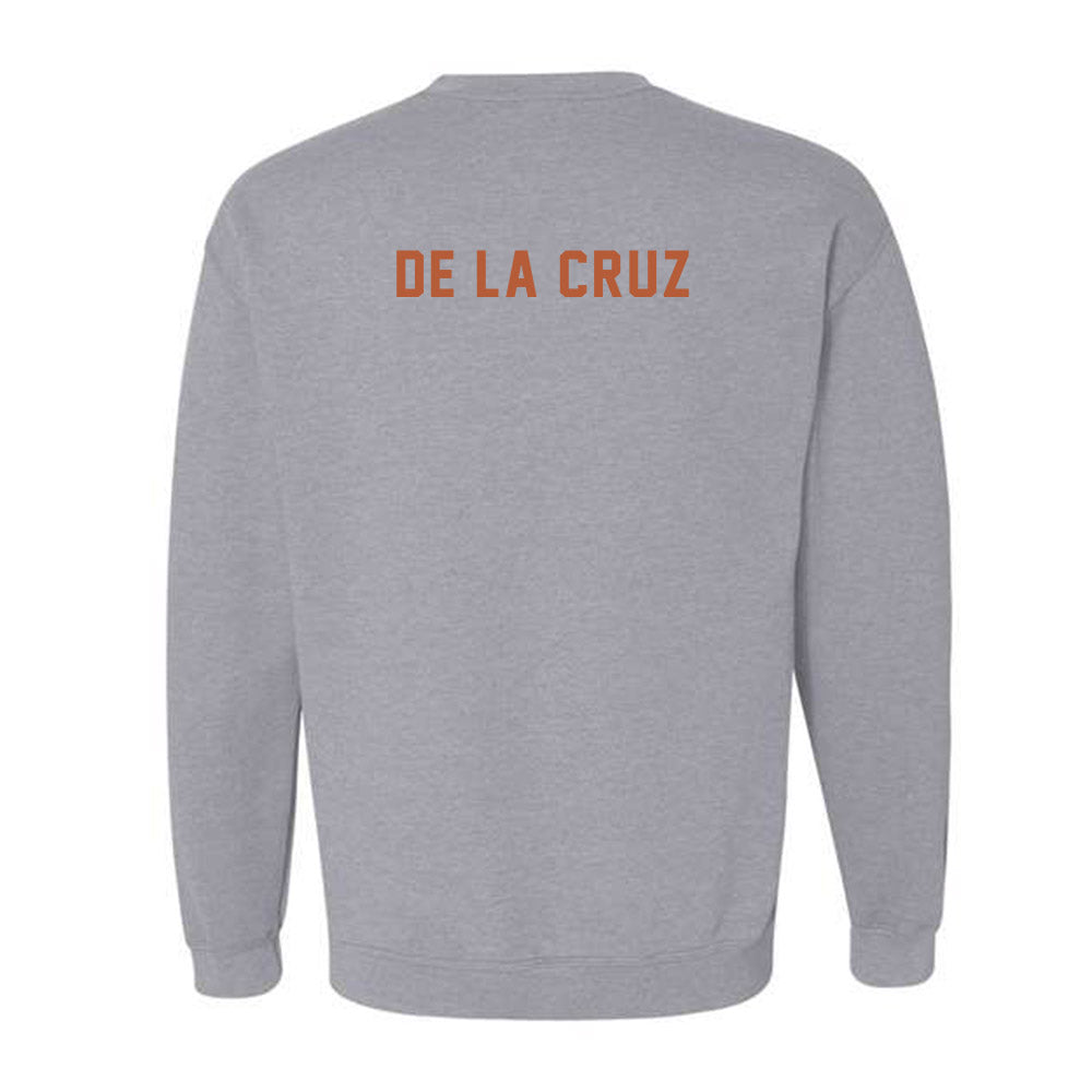 Texas - NCAA Men's Cross Country : Joaquin De La Cruz - Classic Shersey Crewneck Sweatshirt-1