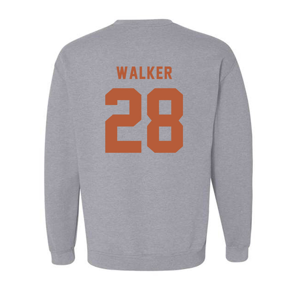 Texas - NCAA Football : Jett Walker - Classic Shersey Crewneck Sweatshirt-1