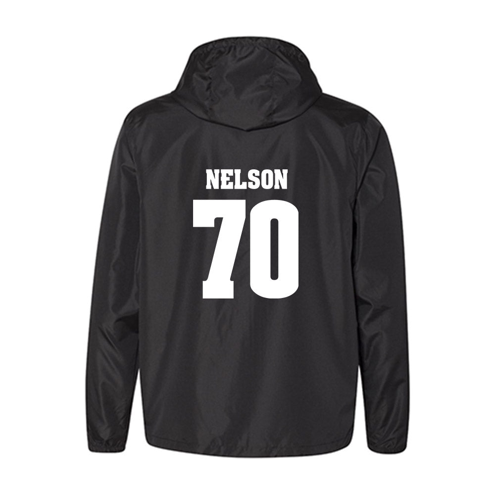 Wisconsin - NCAA Football : Barrett Nelson - Classic Shersey Windbreaker-1