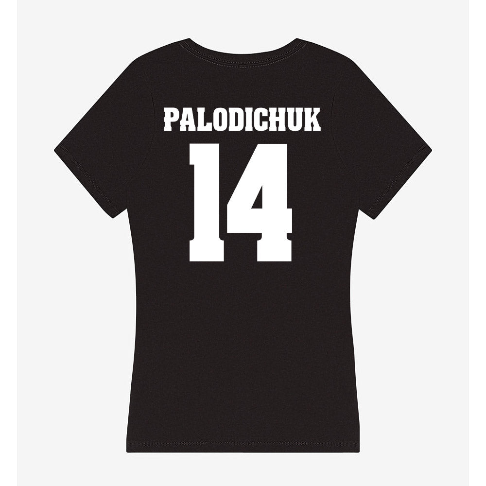 Wisconsin - NCAA Men's Ice Hockey : Joe Palodichuk - Classic Shersey Women's V-Neck T-Shirt-1