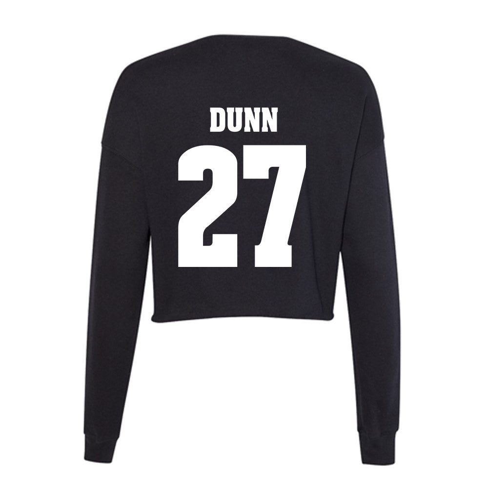 Wisconsin - NCAA Football : Raphael Dunn - Classic Shersey Women's Cropped Crew Fleece-1