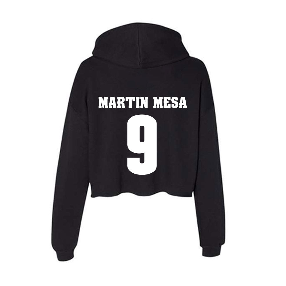 Wisconsin - NCAA Women's Basketball : Alba Martin Mesa - Classic Shersey Women's Crop Fleece Hoodie-1