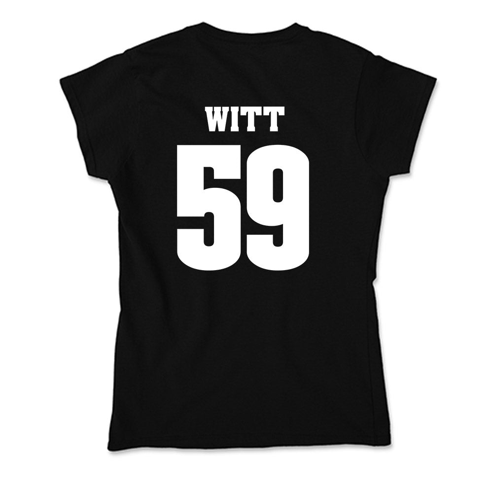Wisconsin - NCAA Football : Aaron Witt - Classic Shersey Soft Style Women’s T-Shirt-1