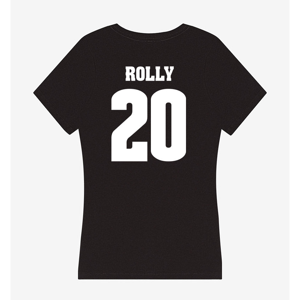 Wisconsin - NCAA Women's Soccer : Calypso Rolly - Classic Shersey Women's V-Neck T-Shirt-1