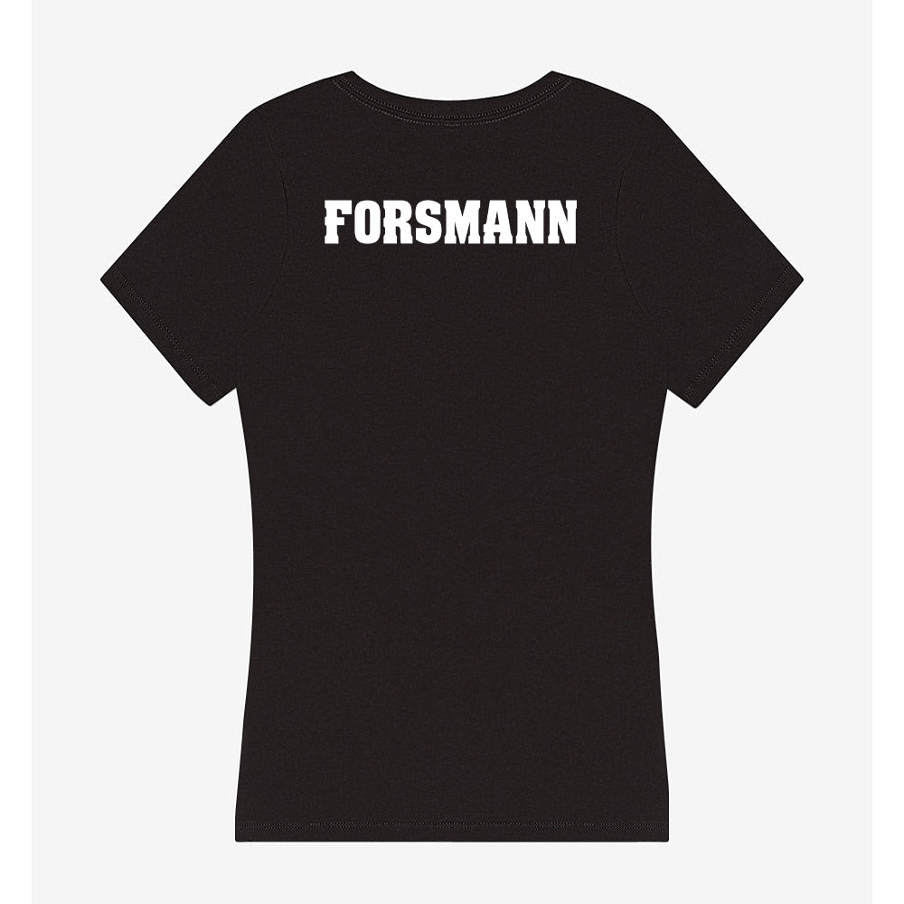Wisconsin - NCAA Men's Track & Field : Lorenz Forsmann - Classic Shersey Women's V-Neck T-Shirt-1