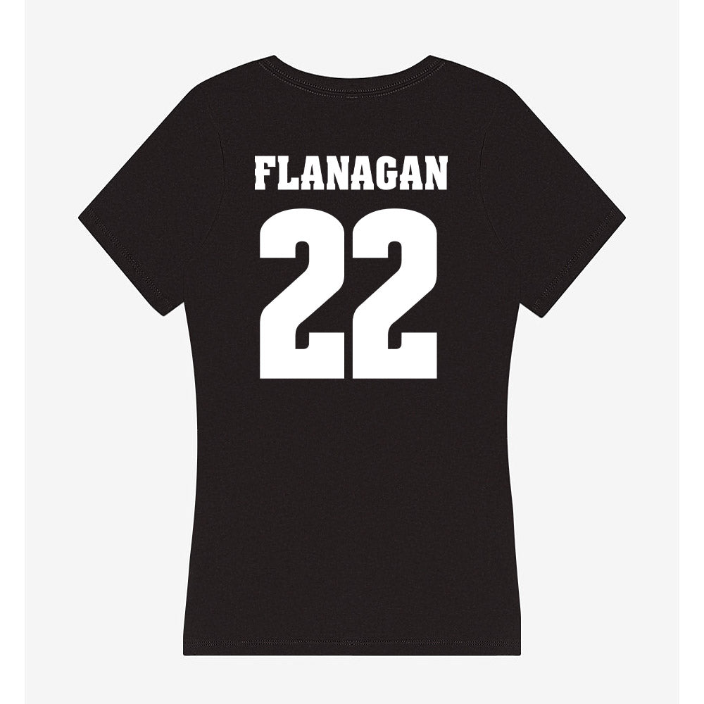 Wisconsin - NCAA Women's Volleyball : Audrey Flanagan - Classic Shersey Women's V-Neck T-Shirt-1
