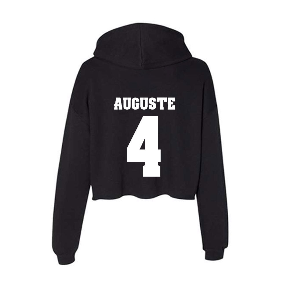 Wisconsin - NCAA Women's Volleyball : Jaela Auguste - Classic Shersey Women's Crop Fleece Hoodie-1