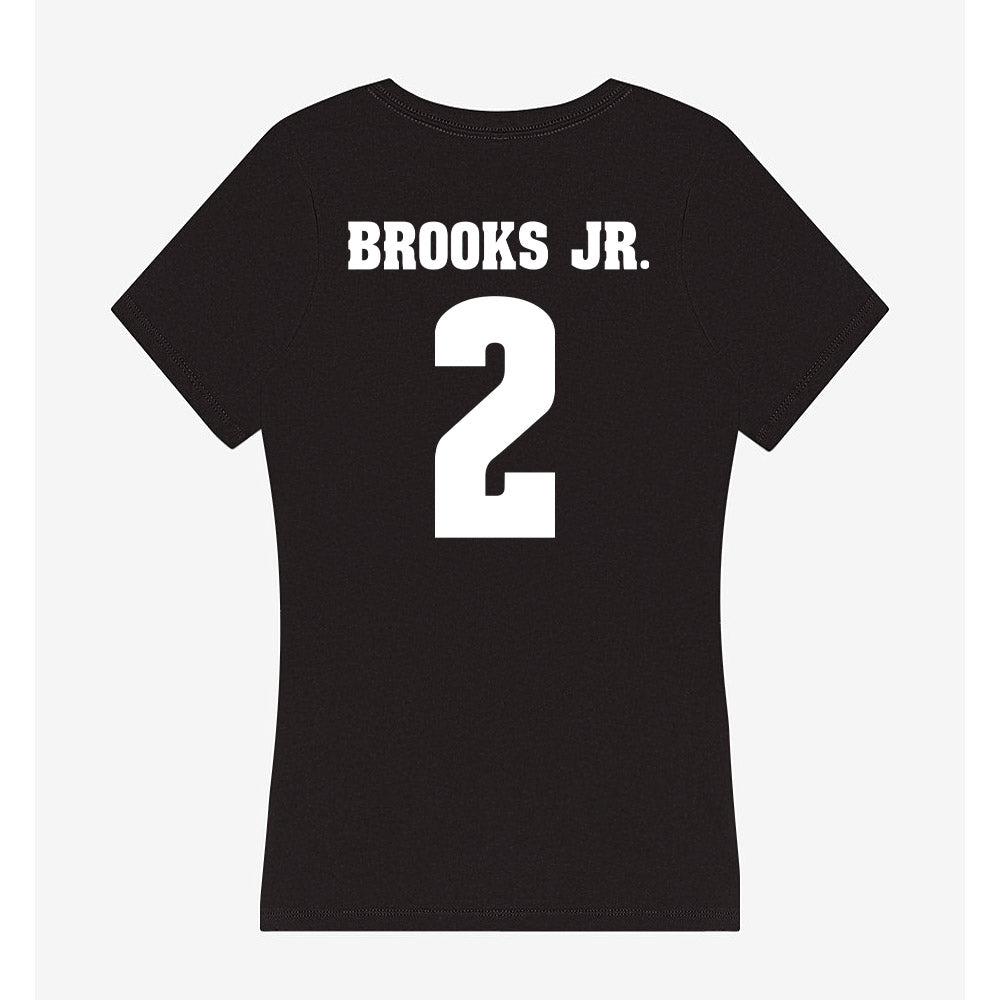 Wisconsin - NCAA Football : Chris Brooks Jr. - Classic Shersey Women's V-Neck T-Shirt-1