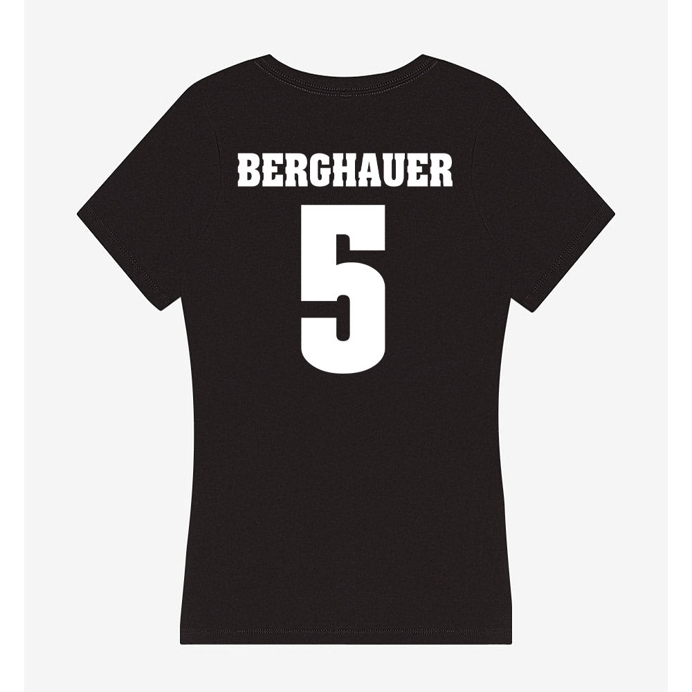 Wisconsin - NCAA Men's Soccer : Ryan Berghauer - Classic Shersey Women's V-Neck T-Shirt-1