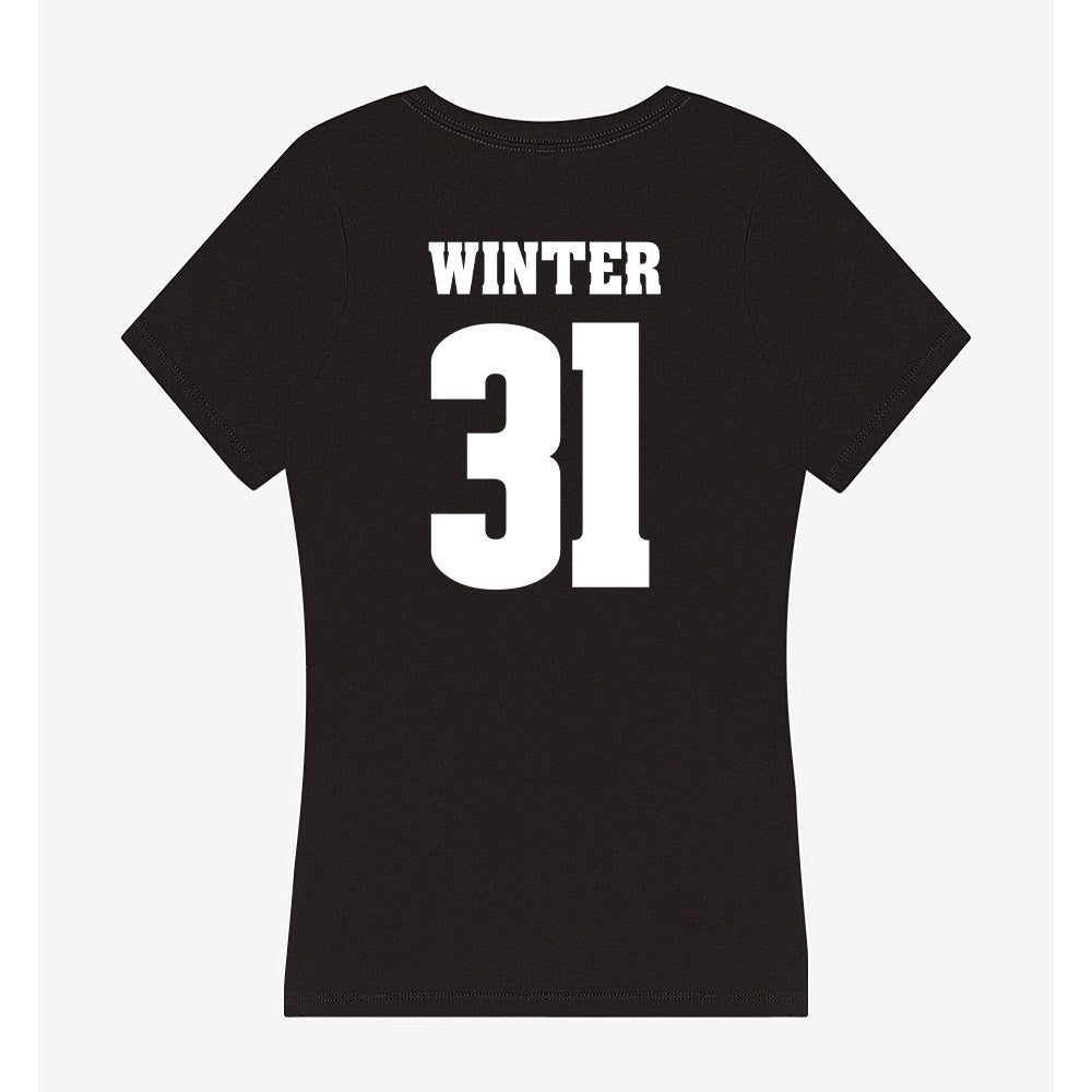 Wisconsin - NCAA Men's Basketball : Nolan Winter - Classic Shersey Women's V-Neck T-Shirt-1