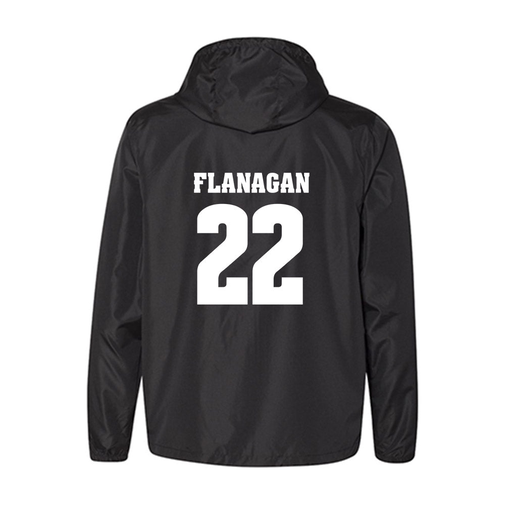 Wisconsin - NCAA Women's Volleyball : Audrey Flanagan - Classic Shersey Windbreaker-1