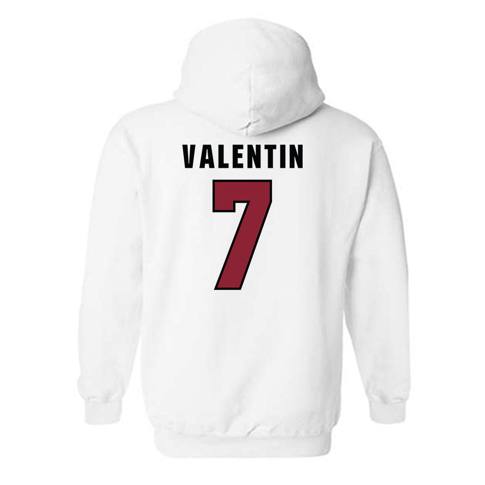 South Carolina - NCAA Baseball : Alex Valentin - Classic Shersey Hooded Sweatshirt-1