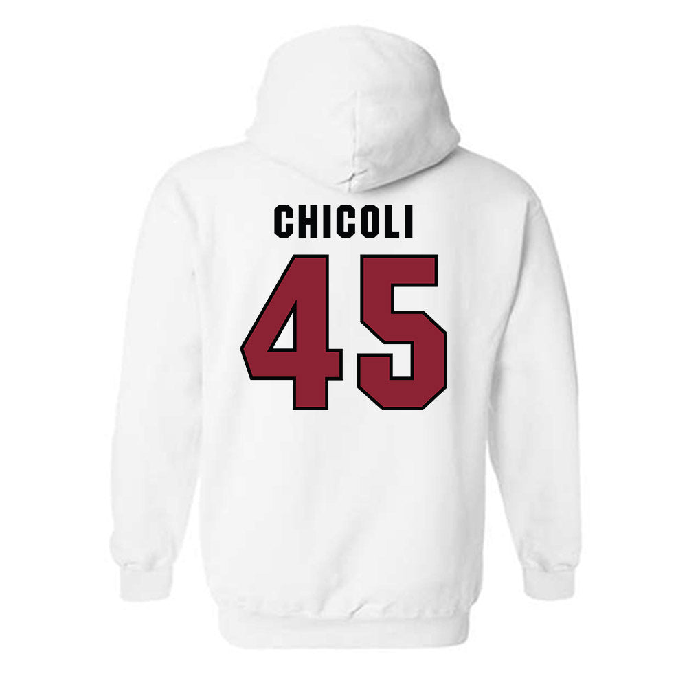 South Carolina - NCAA Baseball : Connor Chicoli - Classic Shersey Hooded Sweatshirt-1