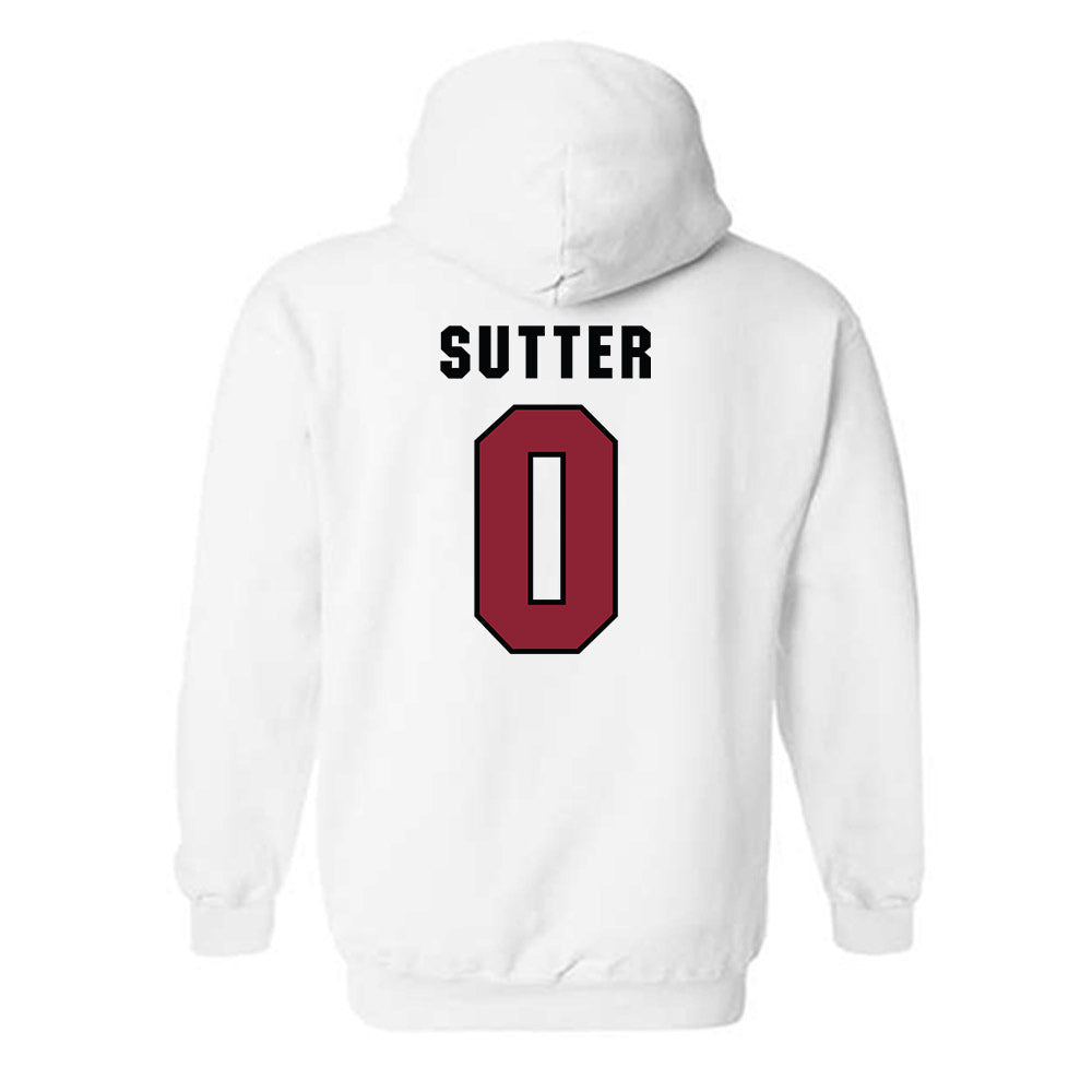 South Carolina - NCAA Baseball : Logan Sutter - Classic Shersey Hooded Sweatshirt-1