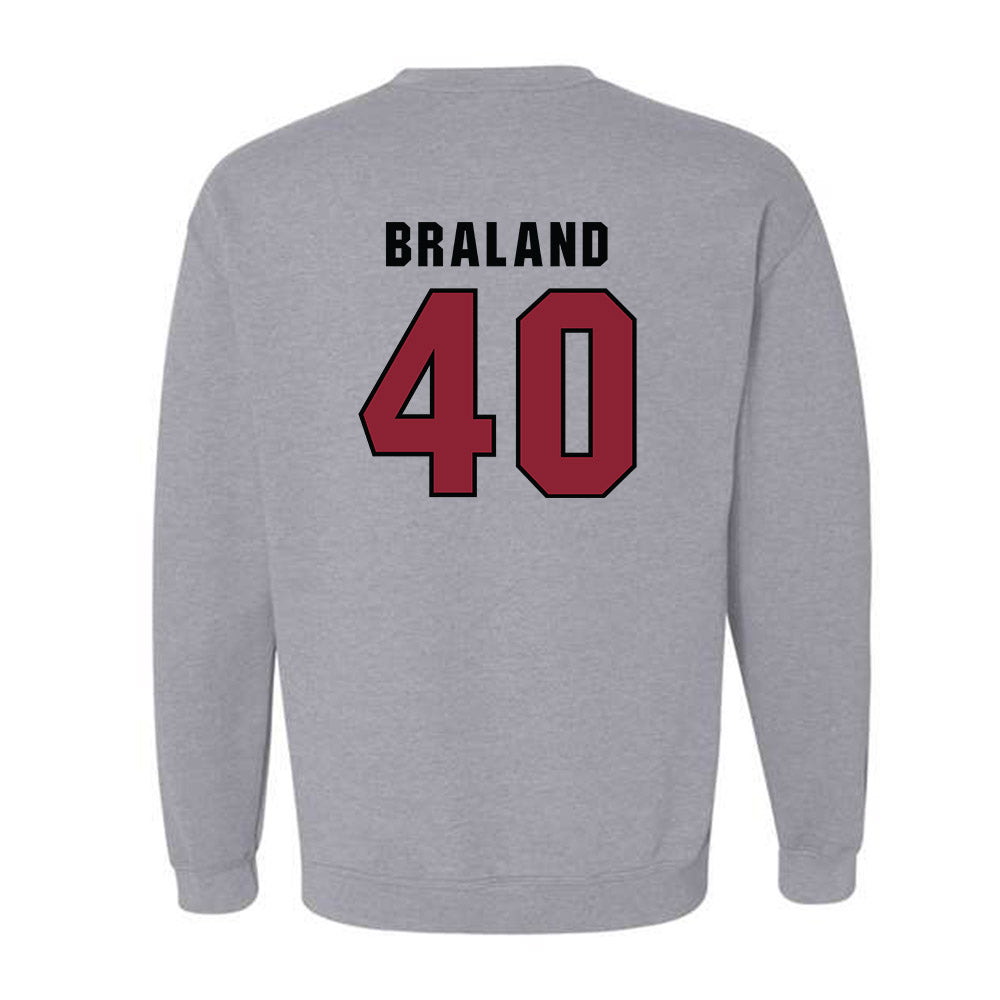 South Carolina - NCAA Baseball : Gavin Braland - Classic Shersey Crewneck Sweatshirt-1