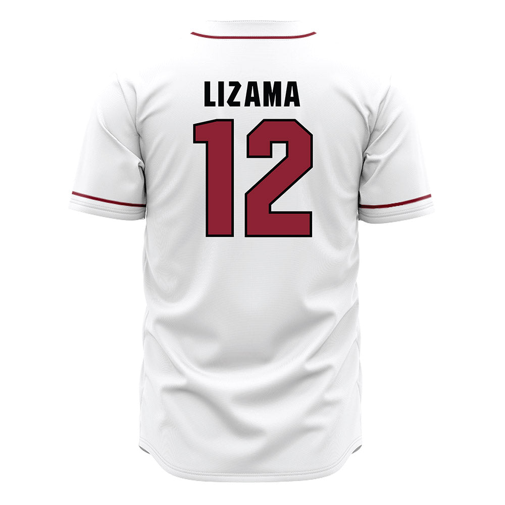 South Carolina - NCAA Baseball : Ethan Lizama - White Jersey-1
