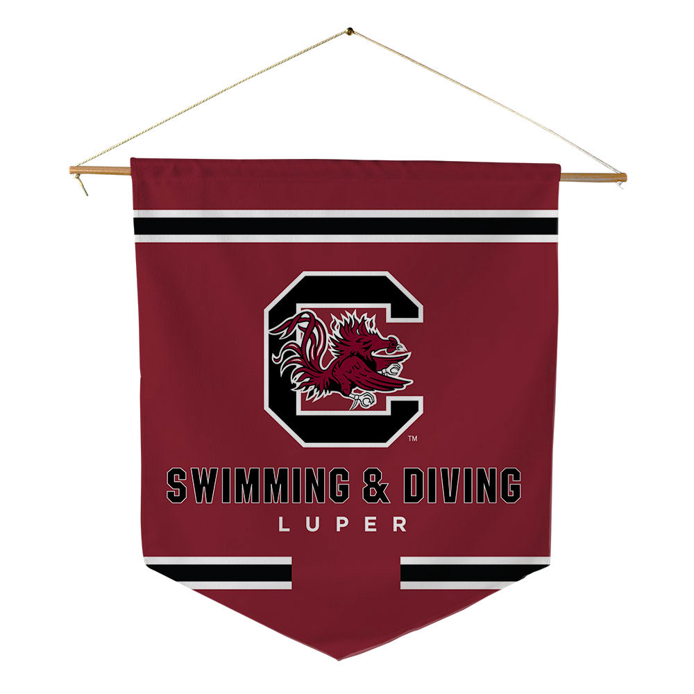 South Carolina - NCAA Women's Swimming & Diving : Sofia Luper - Pennant - 18" x 21"-0