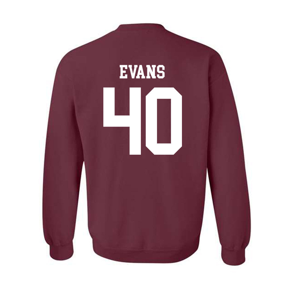 Texas A&M - NCAA Football : Gray Evans - Classic Shersey Crewneck Sweatshirt-1