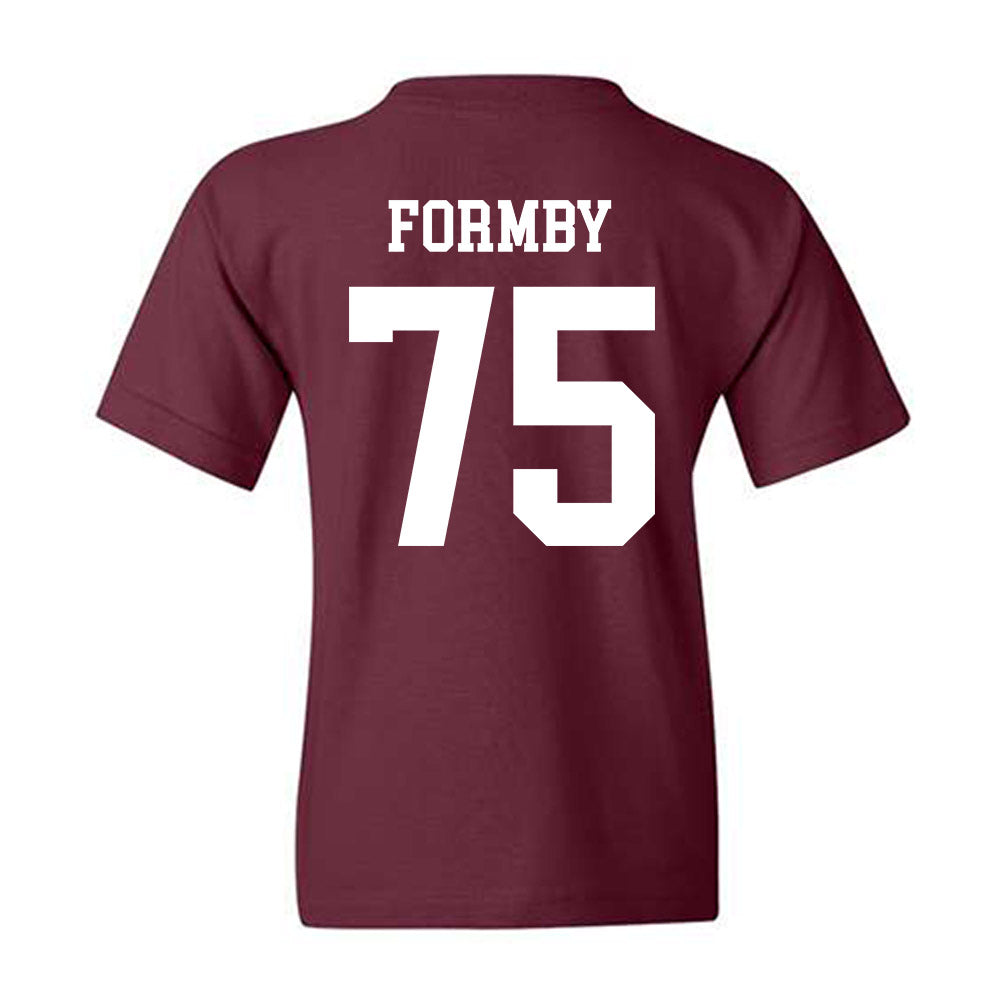 Texas A&M - NCAA Football : Wilkin Formby - Classic Shersey Youth T-Shirt-1