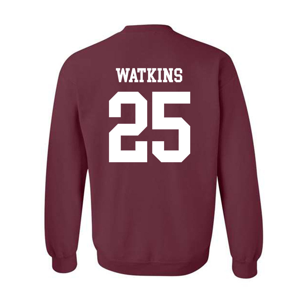 Texas A&M - NCAA Football : Tamarion Watkins - Classic Shersey Crewneck Sweatshirt-1