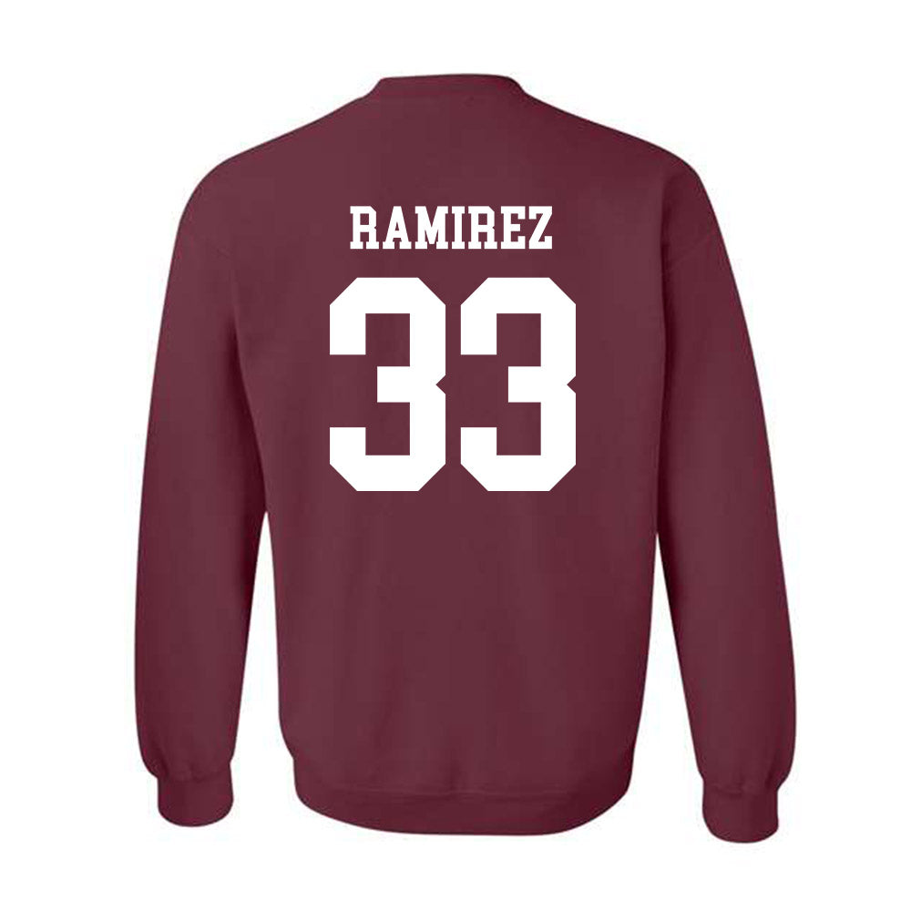Texas A&M - NCAA Baseball : David Ramirez - Classic Shersey Crewneck Sweatshirt-1