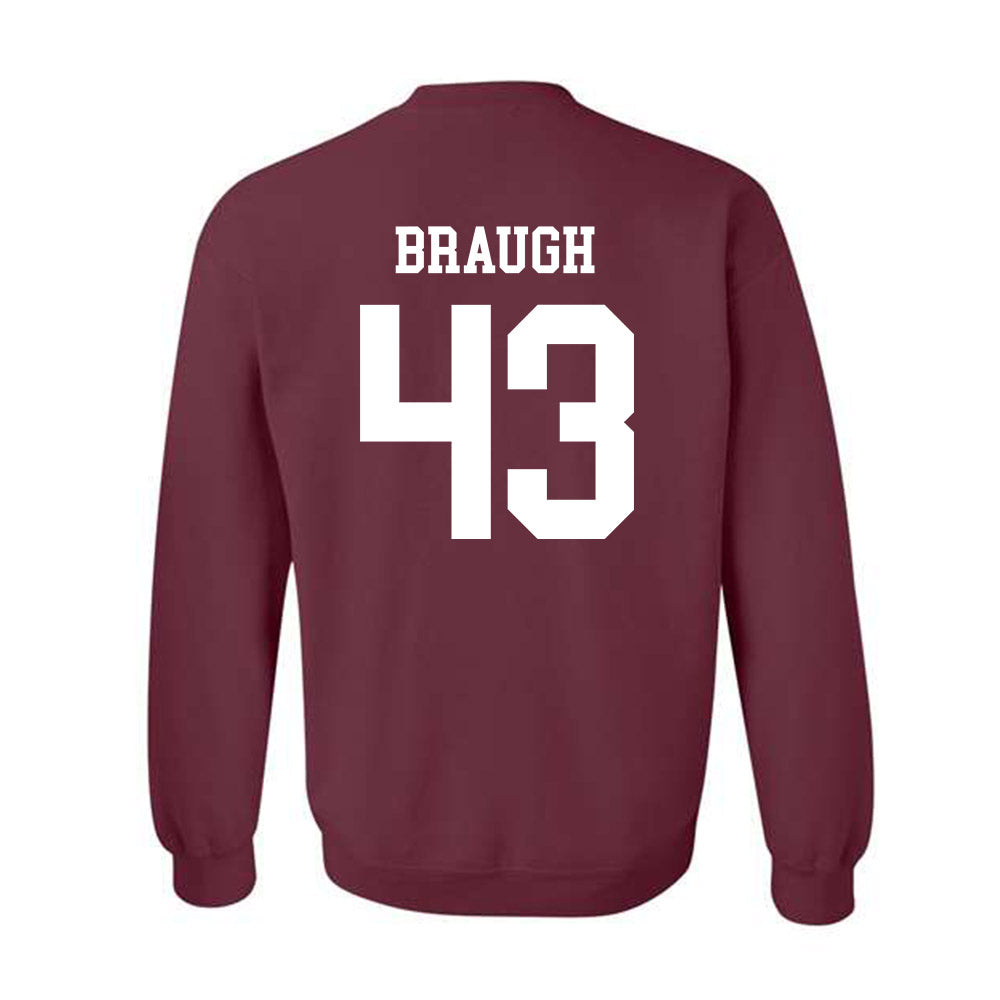 Texas A&M - NCAA Football : Carter Braugh - Classic Shersey Crewneck Sweatshirt-1