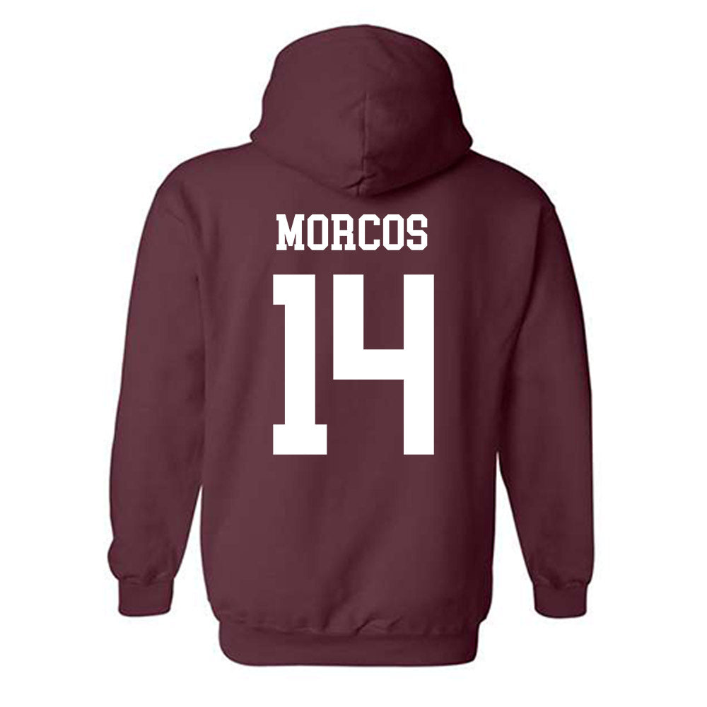 Texas A&M - NCAA Football : Eli Morcos - Classic Shersey Hooded Sweatshirt-1