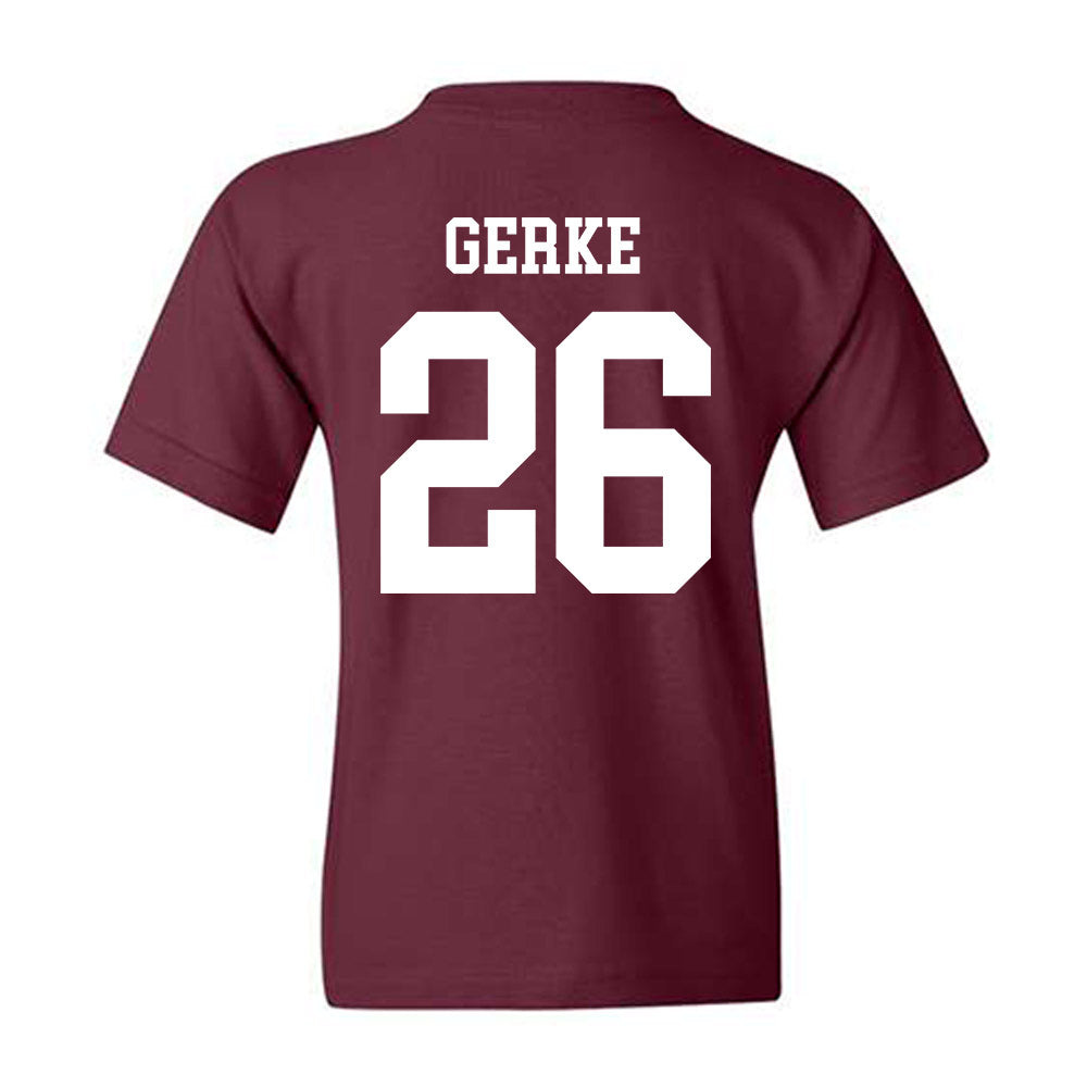 Texas A&M - NCAA Football : Layne Gerke - Classic Shersey Youth T-Shirt-1