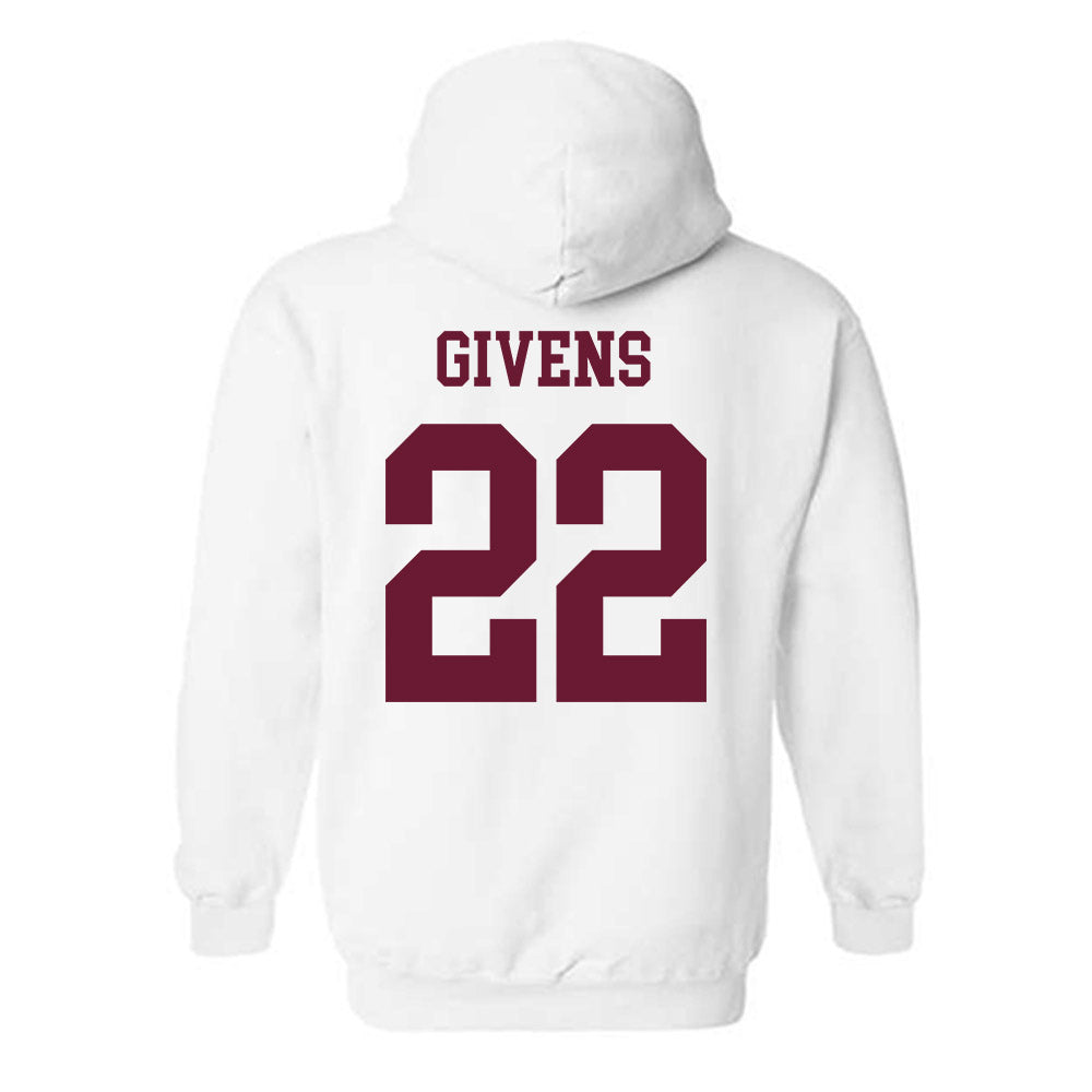 Texas A&M - NCAA Football : Tristian Givens - Classic Shersey Hooded Sweatshirt-1