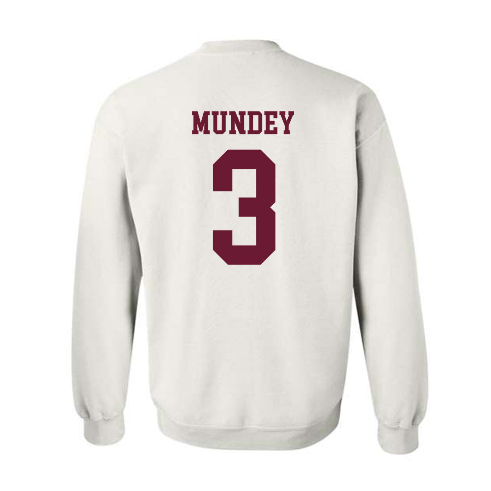 Texas A&M - NCAA Men's Basketball : Neiko Mundey - Classic Shersey Crewneck Sweatshirt-1