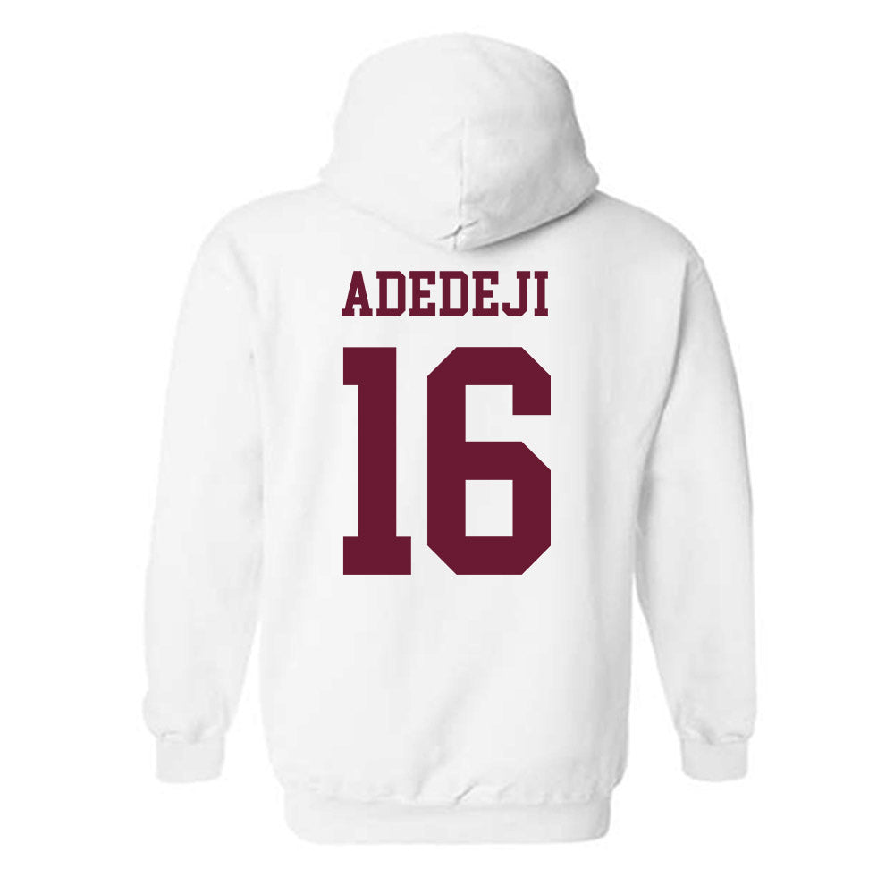 Texas A&M - NCAA Women's Volleyball : Lolufe Adedeji - Classic Shersey Hooded Sweatshirt-1