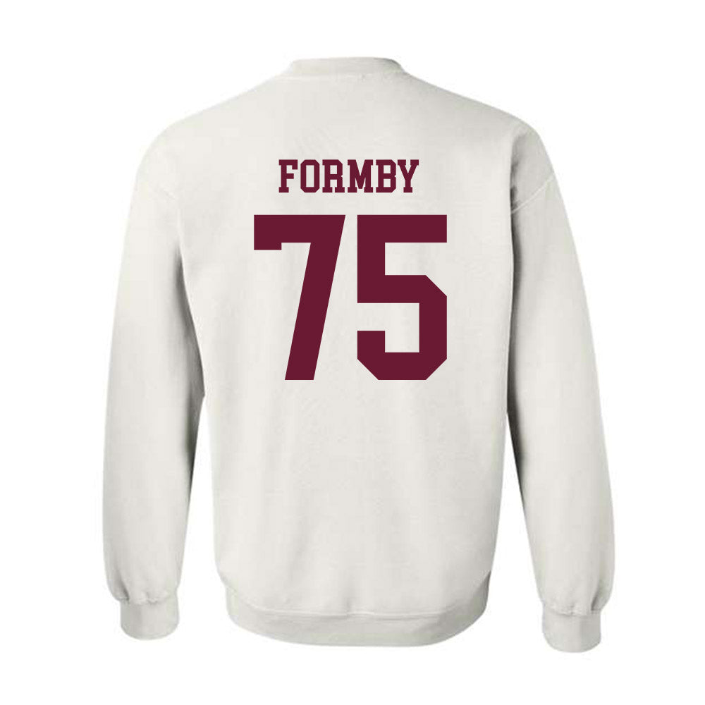 Texas A&M - NCAA Football : Wilkin Formby - Classic Shersey Crewneck Sweatshirt-1