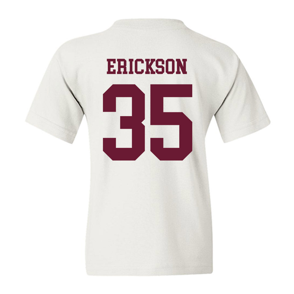 Texas A&M - NCAA Baseball : Sam Erickson - Classic Shersey Youth T-Shirt-1