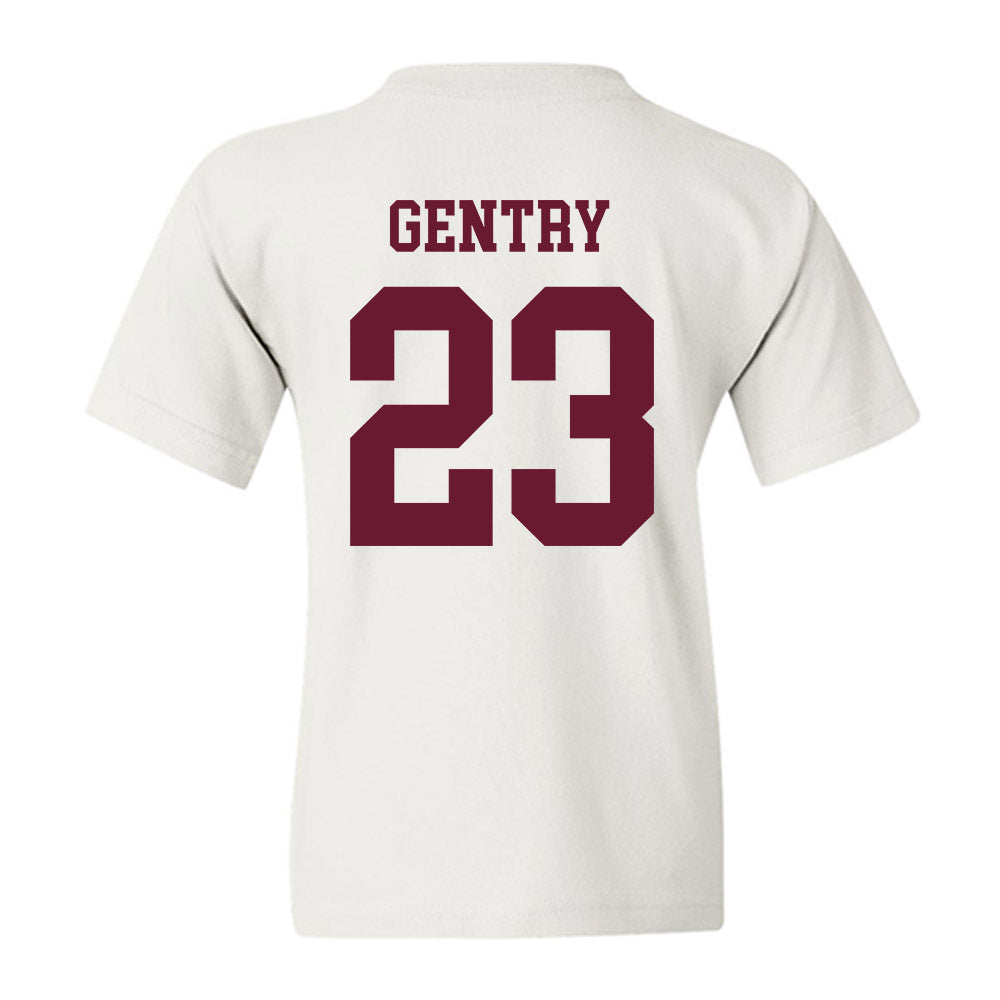 Texas A&M - NCAA Women's Basketball : Gianna Gentry - Classic Shersey Youth T-Shirt-1