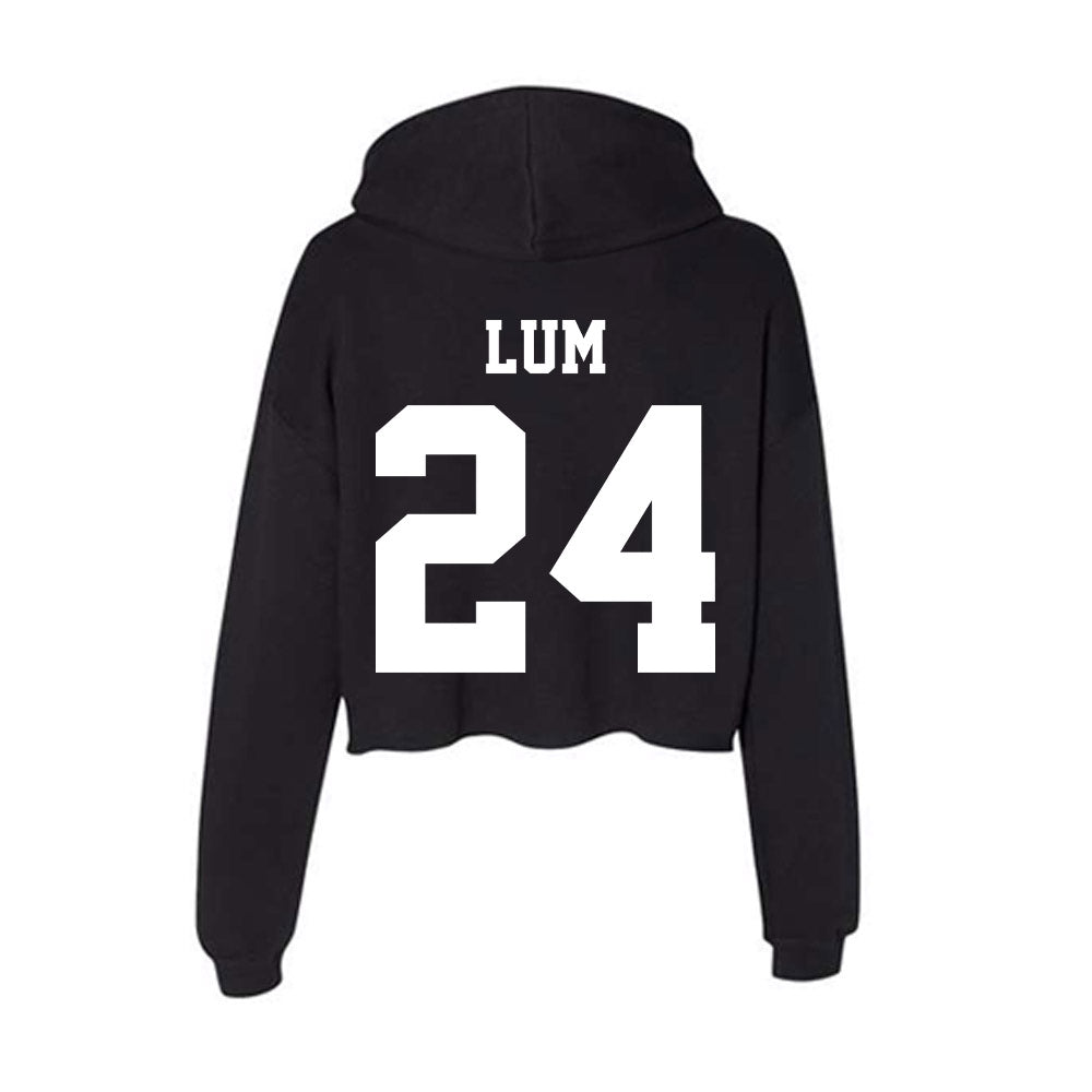 Penn State - NCAA Women's Ice Hockey : Taylor Lum - Classic Shersey Women's Crop Fleece Hoodie-1