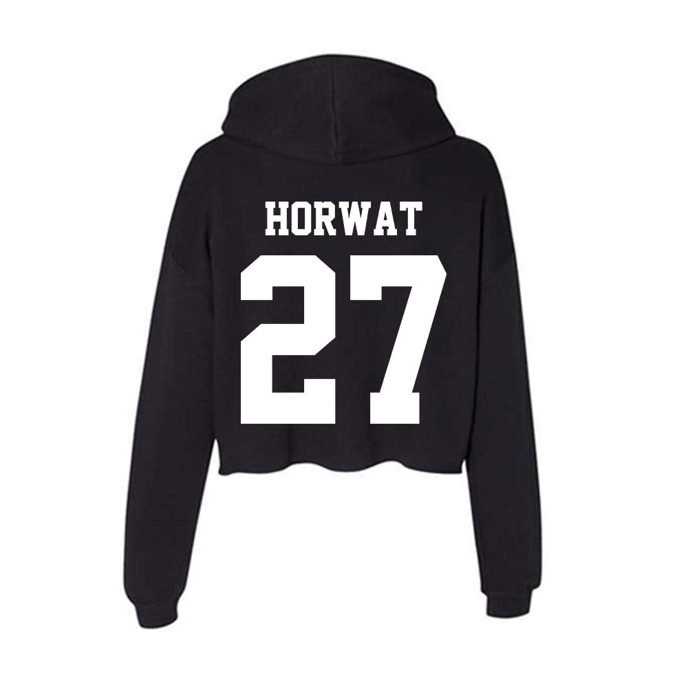 Penn State - NCAA Baseball : Mason Horwat - Classic Shersey Women's Crop Fleece Hoodie-1