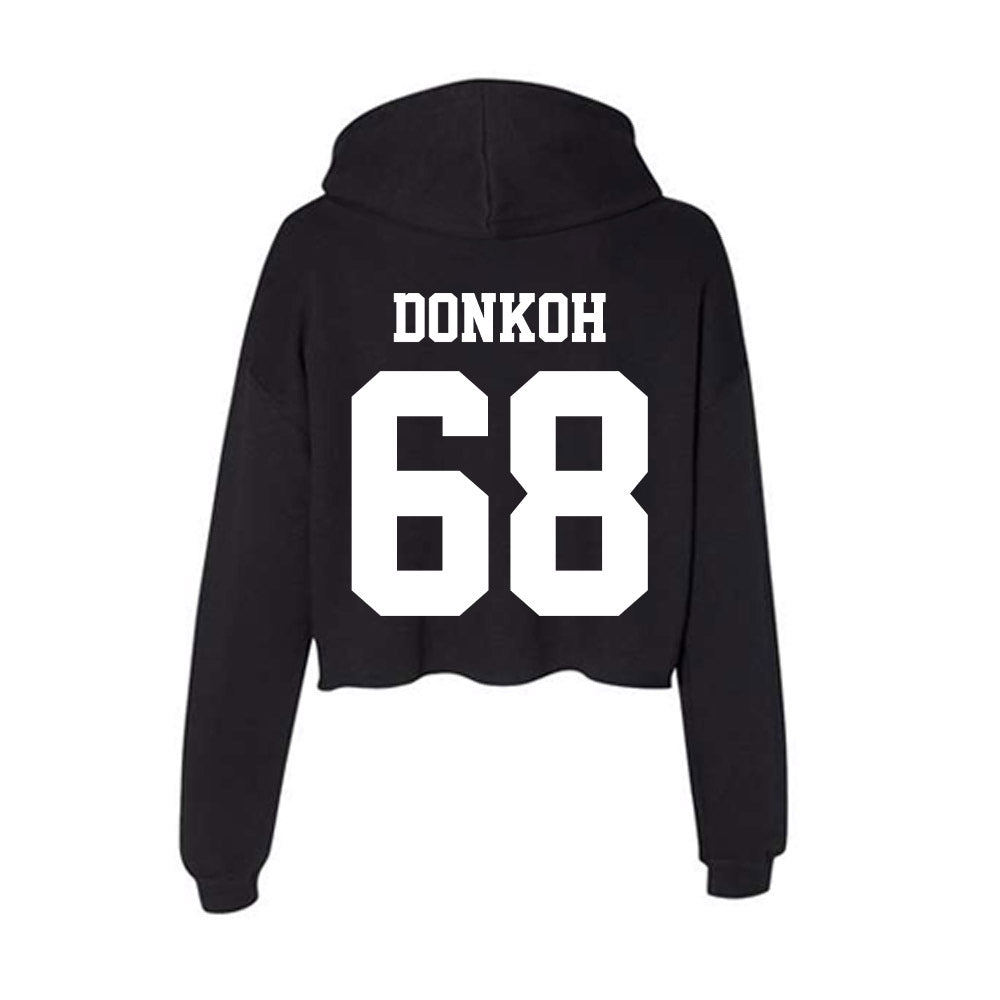Penn State - NCAA Football : Anthony Donkoh - Classic Shersey Women's Crop Fleece Hoodie-1