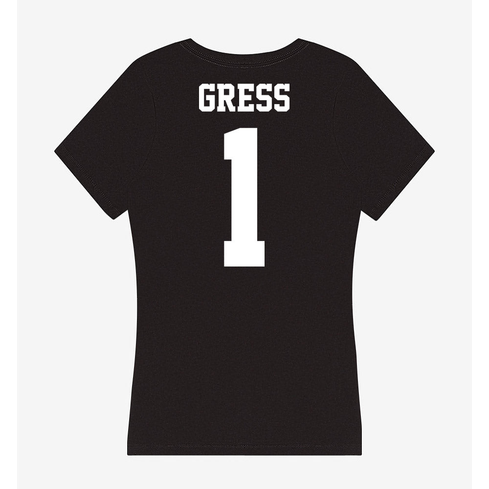 Penn State - NCAA Women's Soccer : Mackenzie Gress - Classic Shersey Women's V-Neck T-Shirt-1