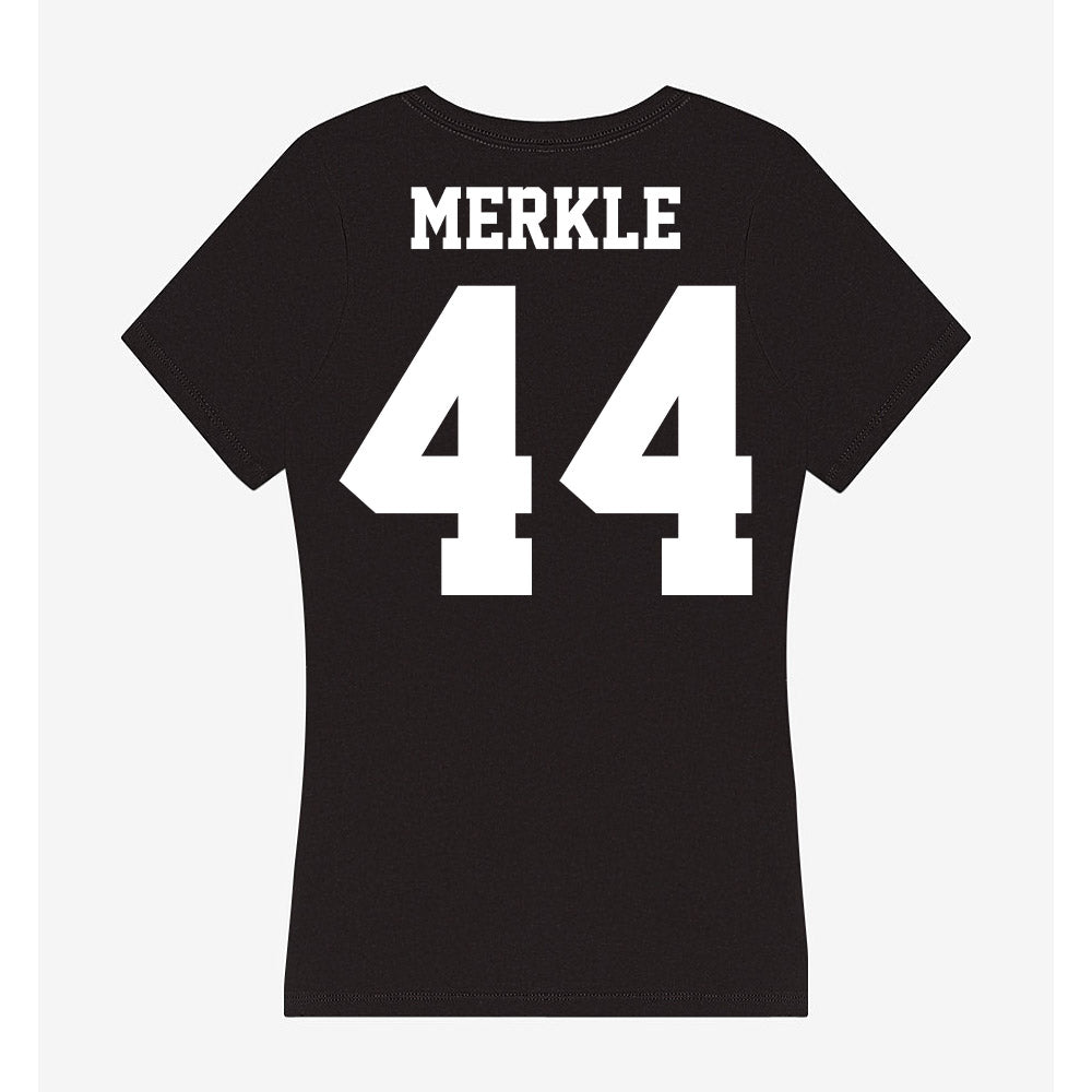 Penn State - NCAA Women's Basketball : Gracie Merkle - Classic Shersey Women's V-Neck T-Shirt-1