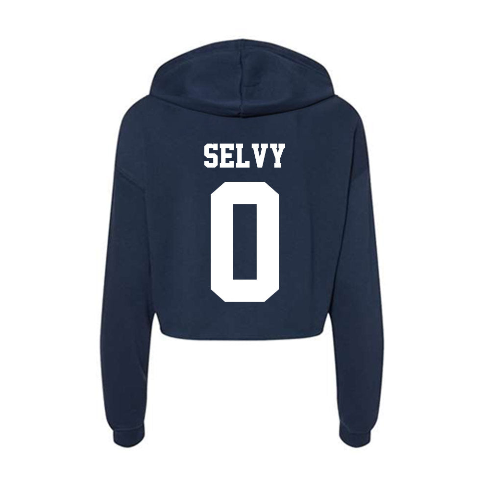 Penn State - NCAA Women's Soccer : Lily Selvy - Classic Shersey Women's Crop Fleece Hooded Sweatshirt-1