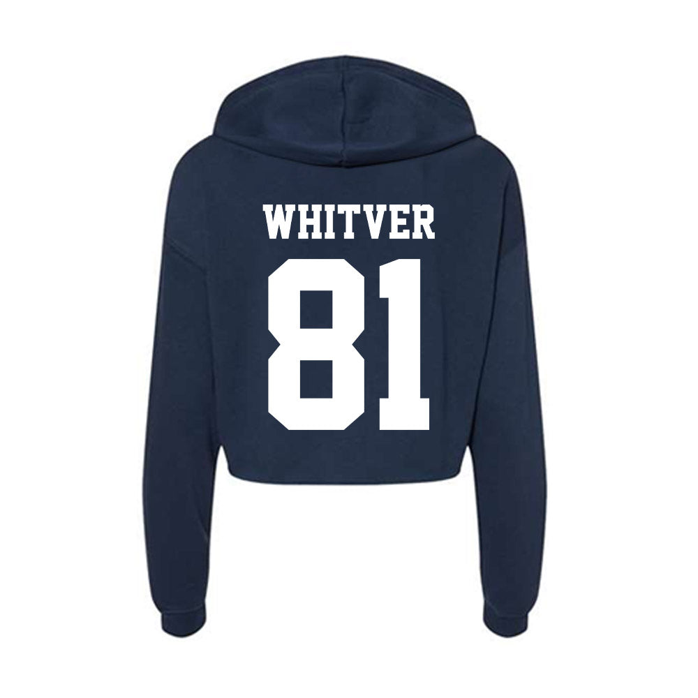 Penn State - NCAA Football : Ben Whitver - Classic Shersey Women's Crop Fleece Hoodie-1
