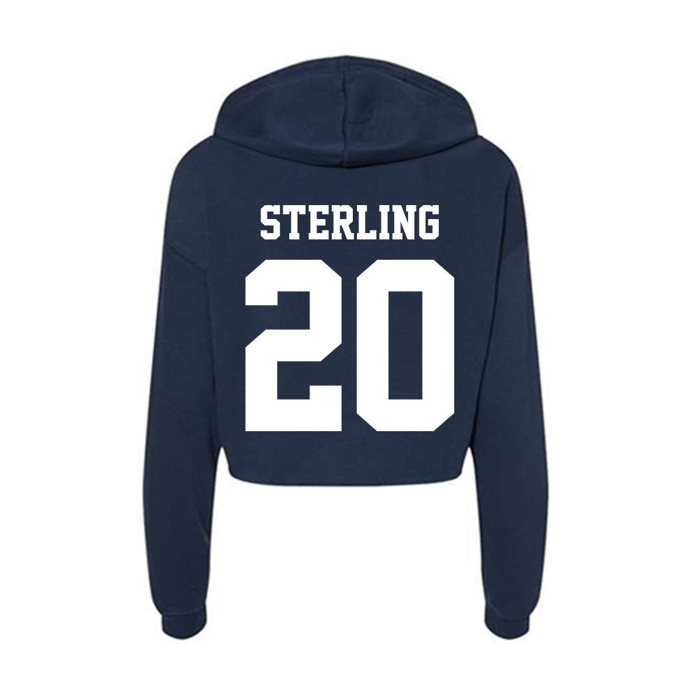 Penn State - NCAA Men's Soccer : Ryan Sterling - Classic Shersey Women's Crop Fleece Hooded Sweatshirt-1