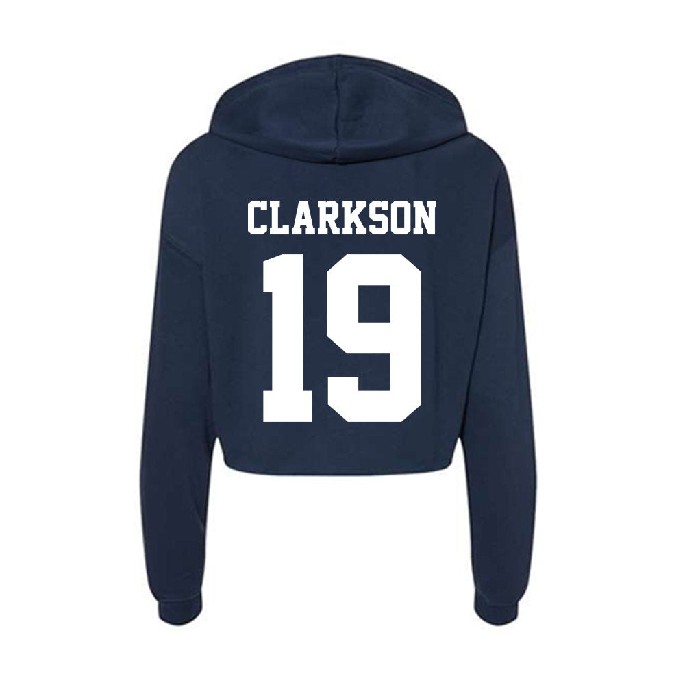 Penn State - NCAA Women's Field Hockey : Mia Clarkson - Classic Shersey Women's Crop Fleece Hooded Sweatshirt-1
