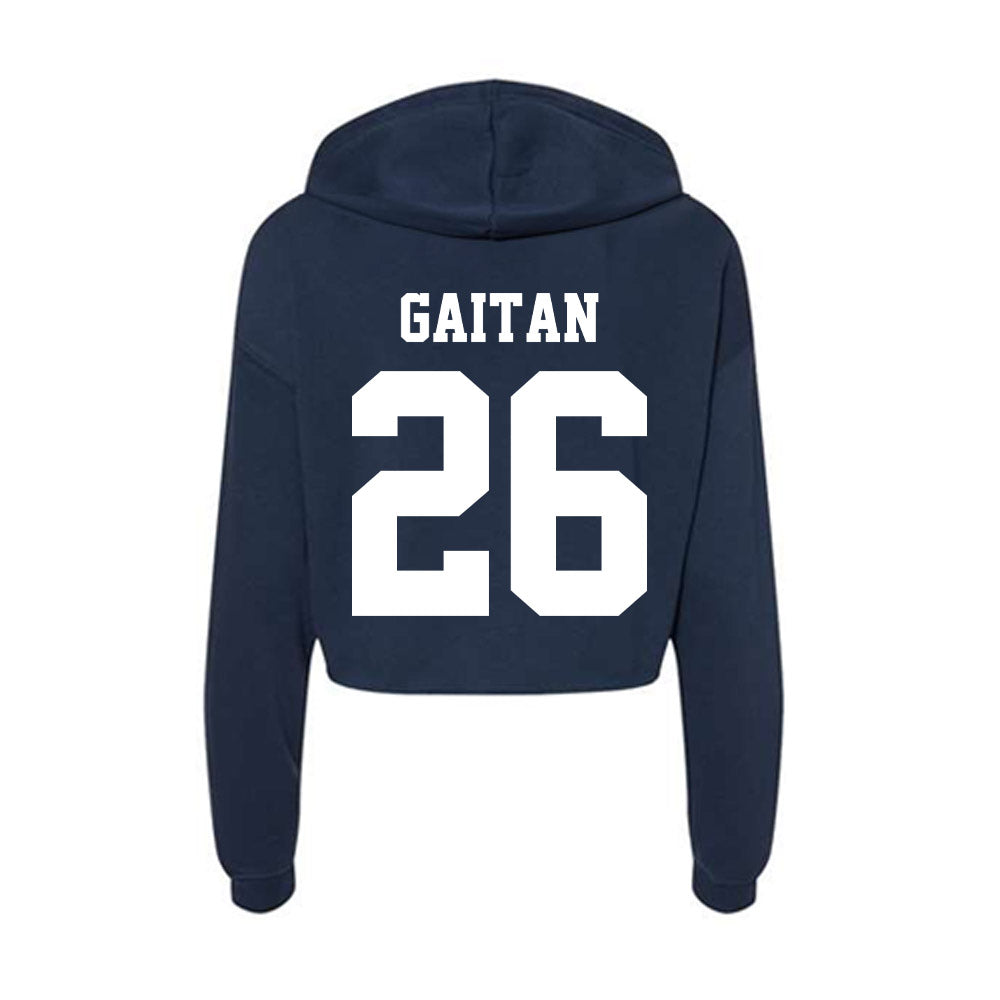 Penn State - NCAA Women's Field Hockey : Ella Gaitan - Classic Shersey Women's Crop Fleece Hooded Sweatshirt-1