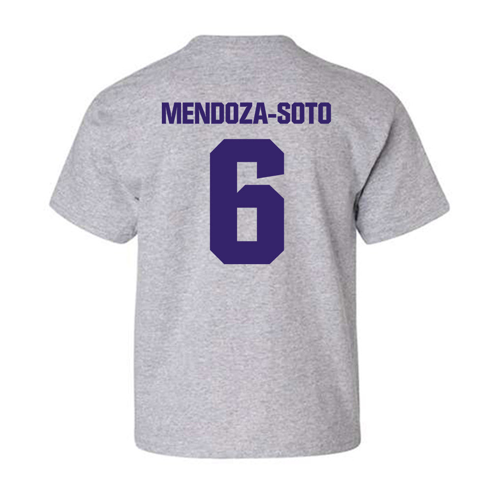 Portland - NCAA Men's Soccer : Christian Mendoza-Soto - Classic Shersey Youth T-Shirt-1