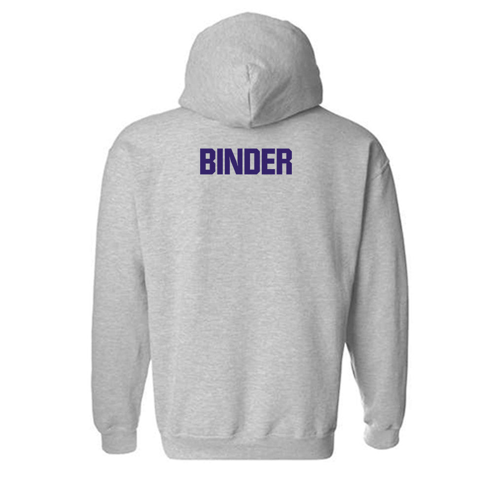 Portland - NCAA Men's Tennis : Tannor Binder - Classic Shersey Hooded Sweatshirt-1